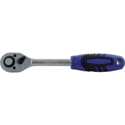 Senator 9.50 mm (3/8 inch) Square Drive 72T Ratchet Handle - Rubber Grip SEN5824950K-image-93