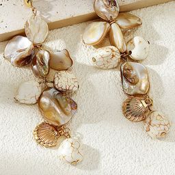 StyleCast x Revolte Leaf Shaped Drop Earrings-image-21