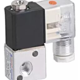 Akari 12 V DC 6.35 mm (1/4 inch) 3/2 Way Direct Acting Solenoid Valve 3V1-08-13