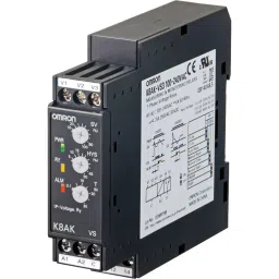 Omron Single-Phase Voltage Relay, K8AK-VS2100-240VAC-14