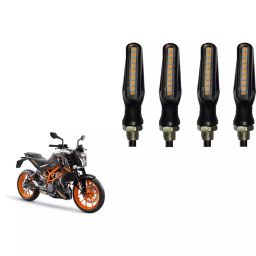 Cartronics Sleek Pencil Type Yellow LED Indicator for KTM Duke 250(Pack of 4 Pcs)-13