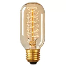 OML Incandescent Spiral LED Bulb 40 W Warm White Bulb Base E27 for Decoration, Restaurant, Home, OML_T45_40W _INCDSP-image-38