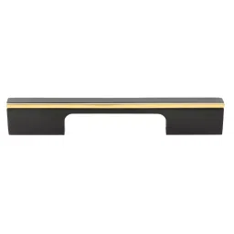 Arosa Cabinet Handle Aluminium PVD Gold / Black 896 mm Size, CH-AL-82-896MM-PVDGDBL-image-92