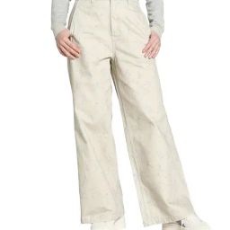 Puma Beige Cotton Printed Pants-image-77