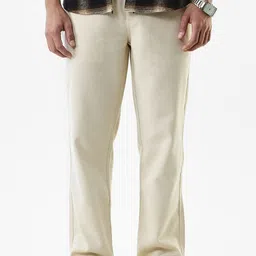 Snitch Men Regular Fit Mid-Rise Regular Trousers-image-25