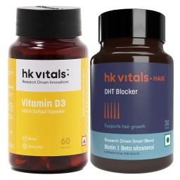 HealthKart HK Vitals Vitamin D3 60 tabs and DHT Blocker with Biotin 30 tabs combo-2