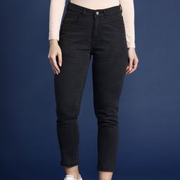 Mast & Harbour Women Relaxed Fit Stretchable Jeans-image-34