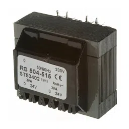 RS PRO PCB Transformer 6 VA Model No 504515-90