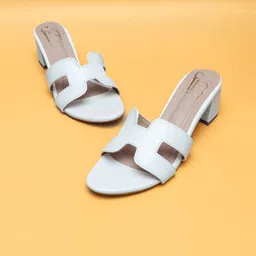 Fancy Nancy Colourblocked Block Mules with Bows image 3