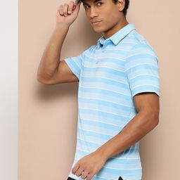 Alcis Men Striped Polo Collar Dry Tech Golf T-shirt-picture-10