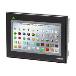 Omron NB Series Touch Screen HMI TFT Color Display WVGA (800x480 pixel), NB7W-TW00B-V1-13