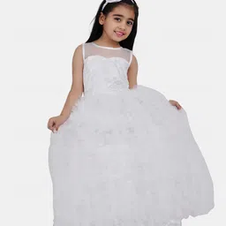 Wish little Girls Net A-Line Maxi Dress image 1