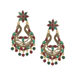 Anouk Teardrop Shaped Drop Earrings image 2