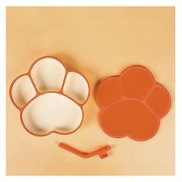 StarAndDaisy Baby Food Grade Silicone Suction Plate with Straw for Toddlers, BPA-Free, Slip Resistant Plate for Kids  Red-picture-19
