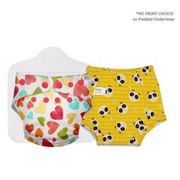SuperBottoms NEW UNO Freesize Cloth Diaper  Washable & Reusable cloth diaper  Comes with cloth diaper insert Pack of 1 Padded Underwear-image-19
