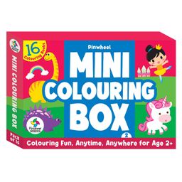 Mini Colouring Box-2, Unicorns, Dinosaurs, Mermaid, Princess, Pack of 16 Mini Colouring Books - English-89