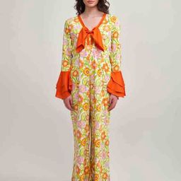 SOTBELLA Floral Printed Basic Jumpsuit-picture-38