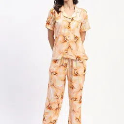 MADAME M SECRET Women Printed Night suit-image-43