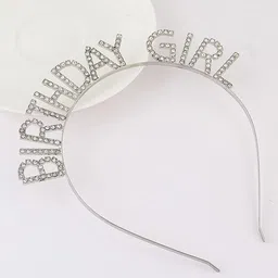 Peora Women Silver Plated Hairband-image-16