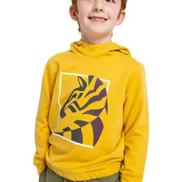 ARYA Unisex Kids Printed Hooded Sweatshirt-picture-21