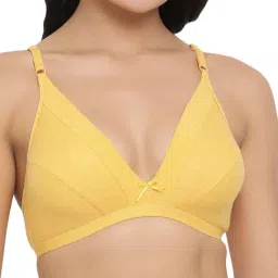 Clovia Yellow Non Wired Non Padded Everyday Bra-picture-43