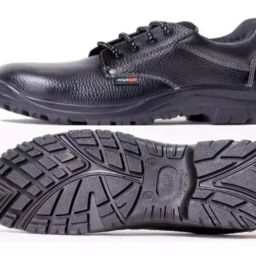 HIGHLITE PU Sole Safety Shoe High Ankle Size UK 9 Black, HL-803SD-image-8