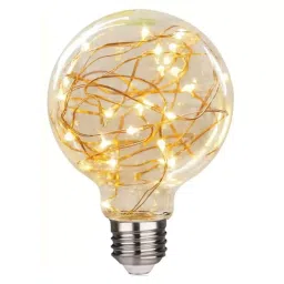 OML Fairy LED Bulb 3 W Warm White Bulb Base for Decoration, Restaurant, Home, OML_G95_3W Fairy _INCDSU-8