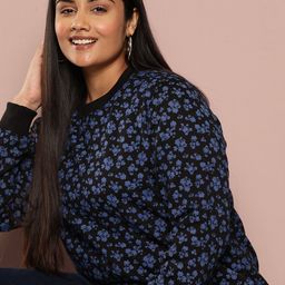 Sztori Plus Size Floral Print Sweatshirt-picture-17