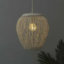 Homesake White Metal Pendant Light - Set of 1-44