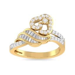 PC Jeweller Cinneide 18k Gold Ring for Women-image-3
