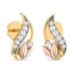 PC Jeweller Dermot 18k Gold Earrings for Women-image-28