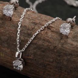 Clara 92.5 Sterling Silver Pendant Set-image-96