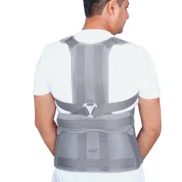 AccuSure B7 Taylor's Brace Back Support - Size L (Grey)-49