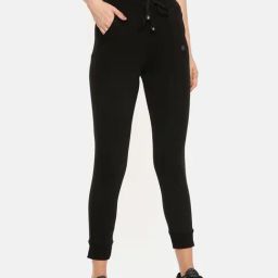 Dollar Missy Black Regular Fit Joggers-image-85