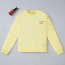 Ed-a-Mamma Kids Yellow Solid  Sweatshirt-image-19