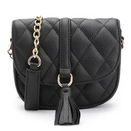Carlton London Black Mariangela Quilted Medium Cross Body Bag-image-87