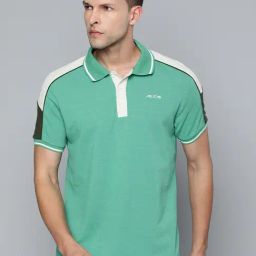 ALCIS Green Regular Fit Sports Polo T-Shirt-picture-24