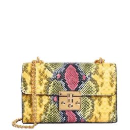 Lino Perros Yellow Textured Medium Sling Handbag-picture-25