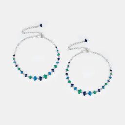 Shaya 925 Silver Spontaneous Adventures Anklet for Women-image-20