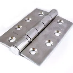 DOOR BASE 4x3 Inch Stainless Steel Silver Satin Finish Ball Bearing Hinges ( Pack of 4 )-image-35