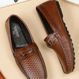 Teakwood Leathers Men's Brown Casual Loafers-image-23