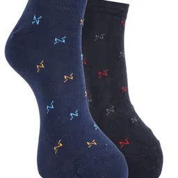 Force NXT Men Pack Of 2  Printed Cotton Ankle-Length Socks-image-57