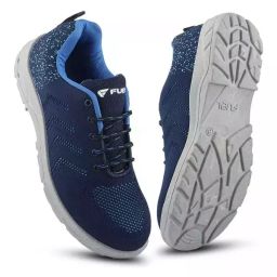 Fuel Steel Toe Safety Shoes Single Density Low Ankle Size UK 9 Blue Model Arsenal Sports 1-image-75