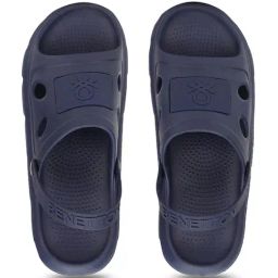 United Colors of Benetton Men's Blue Back Strap Sandals-46