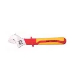 De Neers Red Dipped Insulated Adjustable Wrench (200mm), IST-D-AW8-17