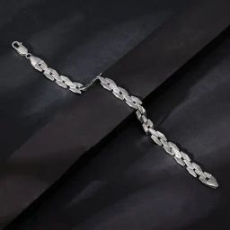 GIVA 925 Sterling Silver Bracelet for Men-image-83