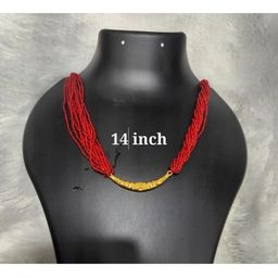 Gorkhastyle Women Red Necklace and Chains-image-24