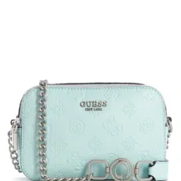 Guess Ice Blue GALERIA Medium Camera Bag-image-61