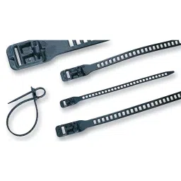 HELLERMANNTYTON Cable Tie, Soft, Rel, 260X7 mm, Pk12, 115-07270 (Pack of 12)-26