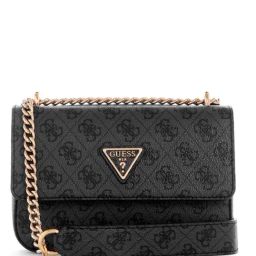 GUESS Coal Eco Elements Convertible Small Flap Cross Body Bag-image-36